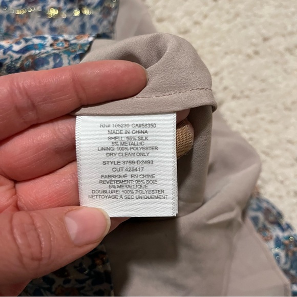 Anthropologie - Joie Sofinne Silk Blouson Dress, Size S/ MSRP $428. - Picture 11 of 11